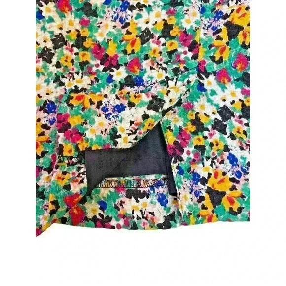 I Heart Ronson Floral Sheath Dress with Cut-Out Back Size 14 - Picture 7 of 8